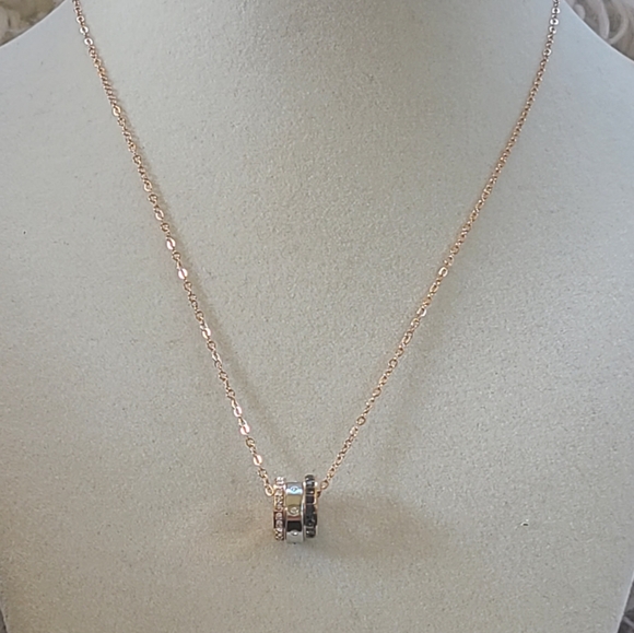 Swarovski Women's Hint Pendant Necklace Multi Colored-Great Condition - Picture 3 of 7